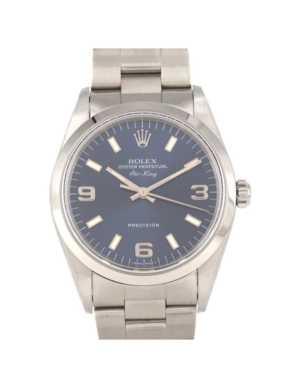Rolex Air King SS Automatic Winding Number Watch